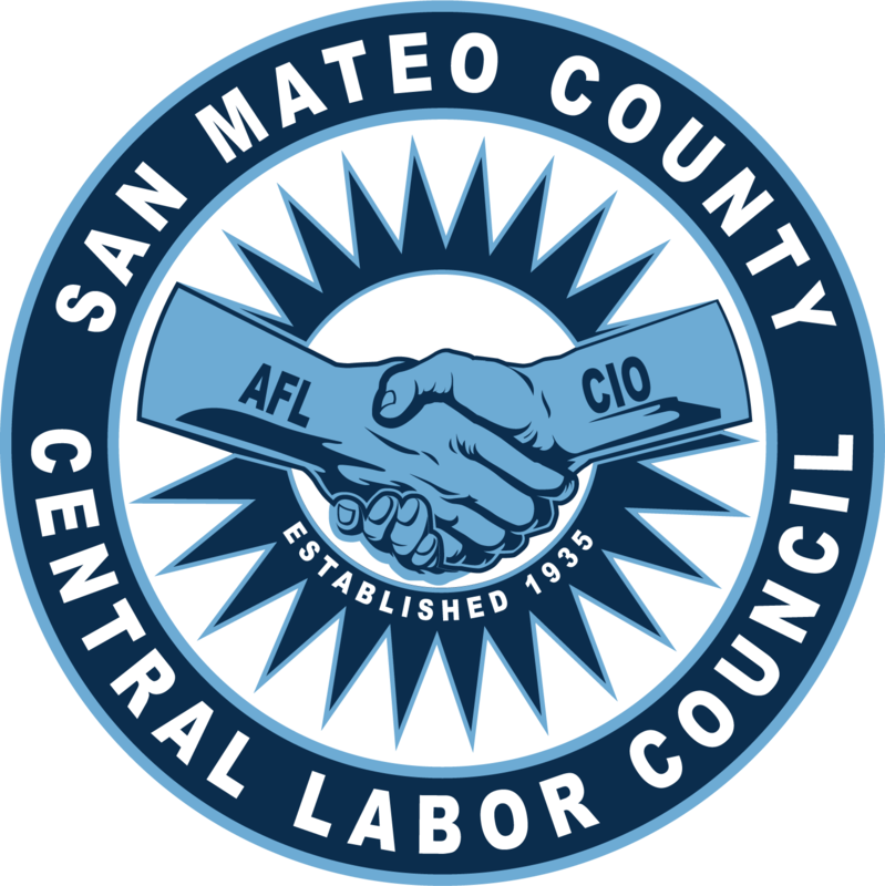 San Mateo County Central Labor Council logo